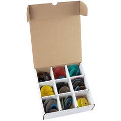 "Eisenblätter 15001 PINLOC Starterset 6 mm Schaft enthält alle PINLOC Produkte in Ø 50/60/75 mm"