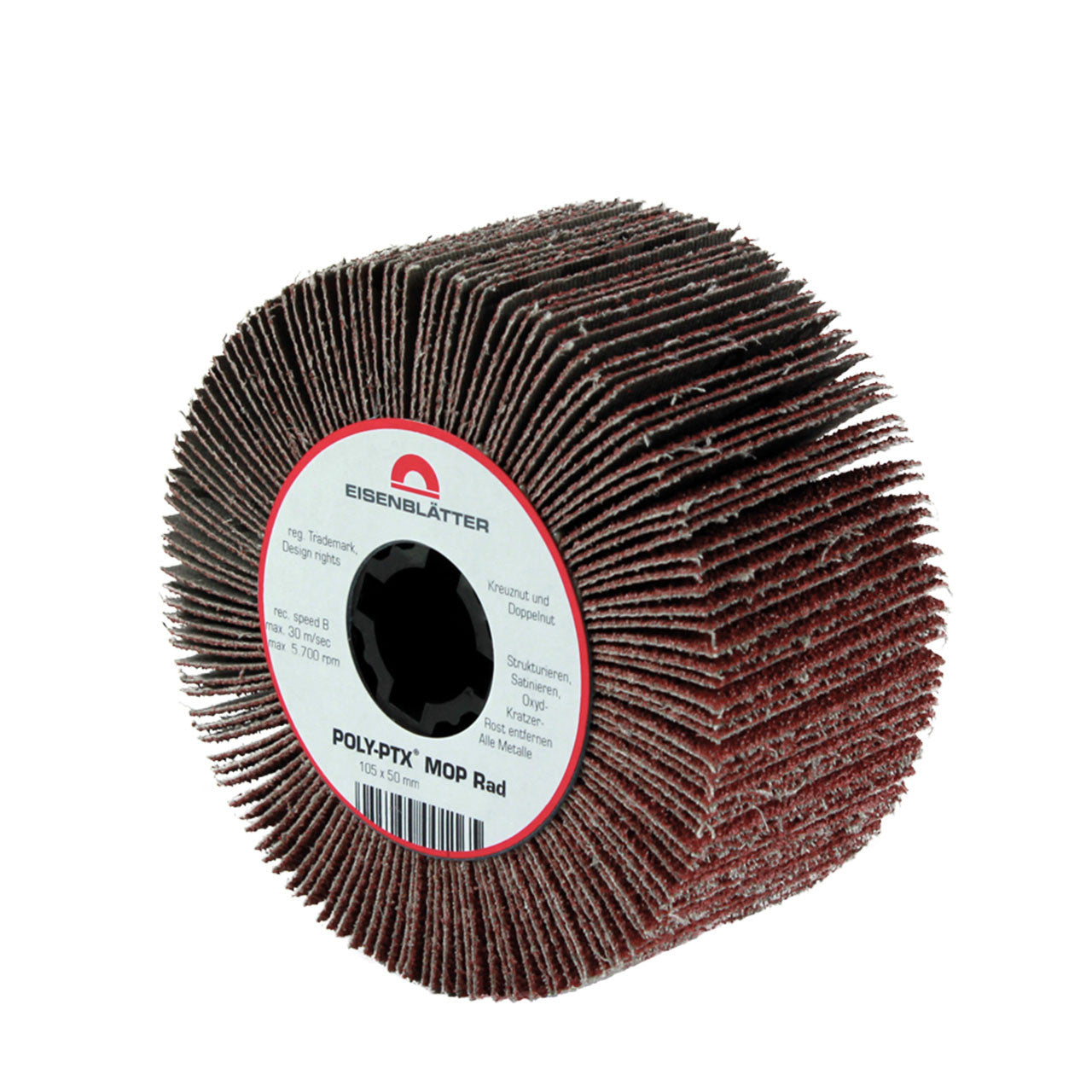 "Eisenblätter 41024 POLY-PTX® Mop Rad 105 x 50 mm, Korn 24  by Eisenblätter"