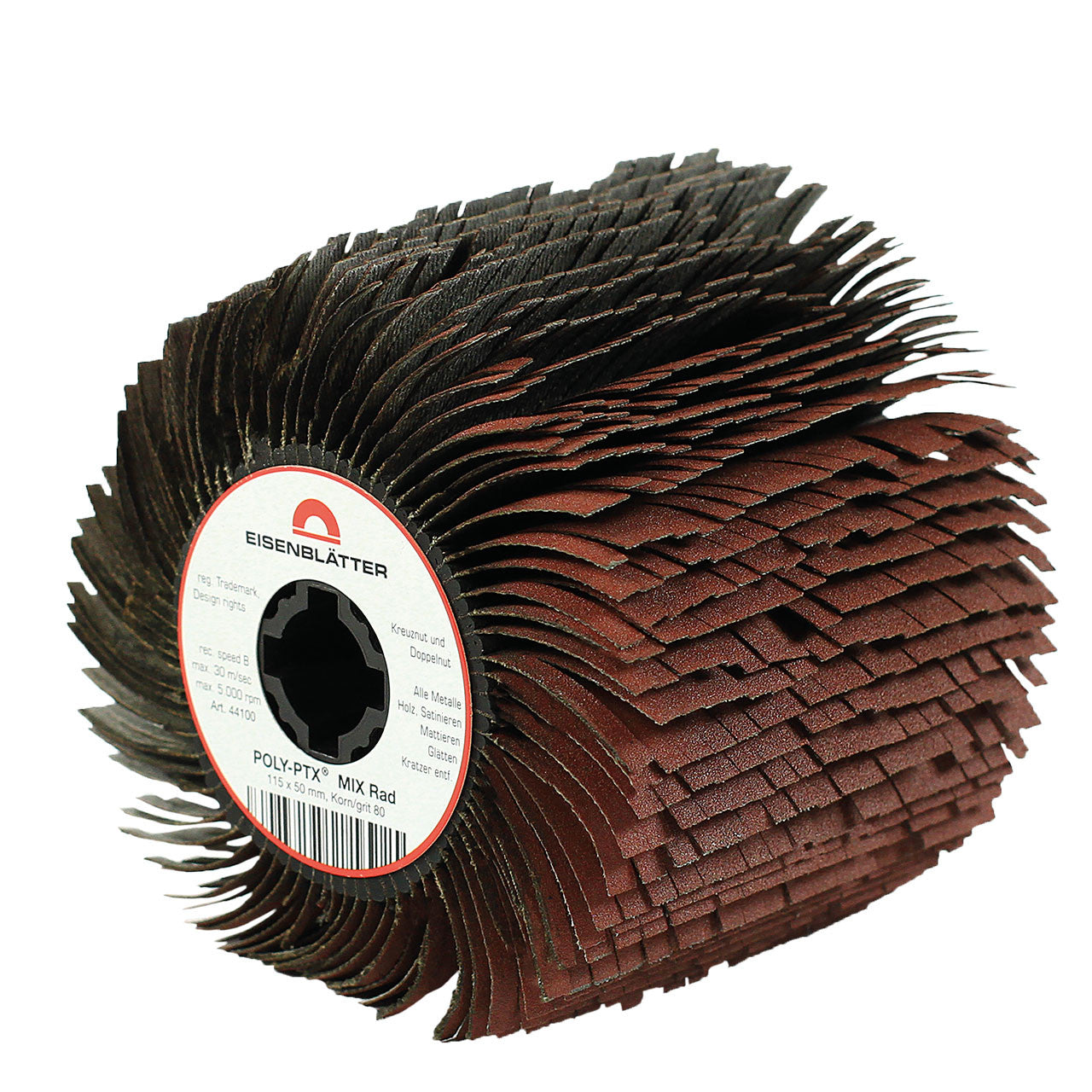 "Eisenblätter 41314 POLY-PTX® Scrubby Rad 115 x 100 mm, Korn 120  by Eisenblätter"