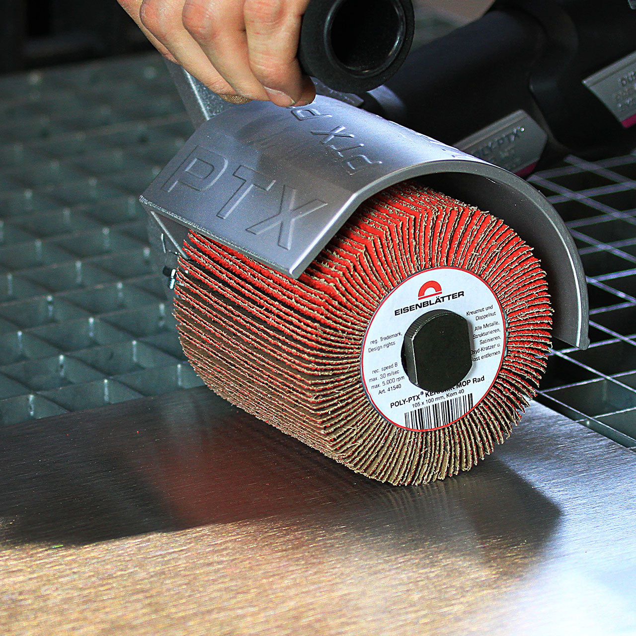 "Eisenblätter 41580 POLY-PTX® KERAMIK MOP Rad 105 x 100 mm, Korn 80  by Eisenblätter"