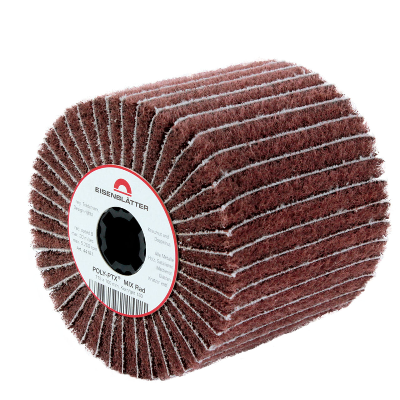 "Eisenblätter 44181 POLY-PTX® Mix Rad 115 x 100 mm, Korn 180  by Eisenblätter"