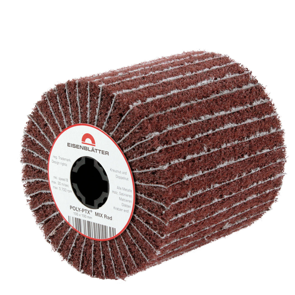 "Eisenblätter 44181a POLY-PTX® Mix Rad 105 x 100 mm, Korn 180  by Eisenblätter"