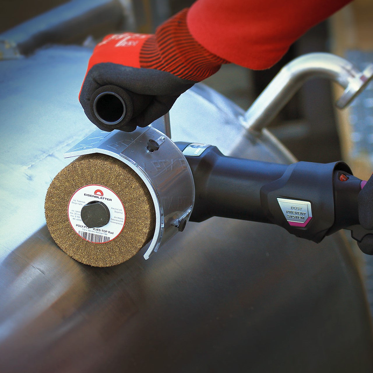 "Eisenblätter 43103 POLY-PTX® Vlies Top Rad 112 x 100 mm, Korn 180  by Eisenblätter"