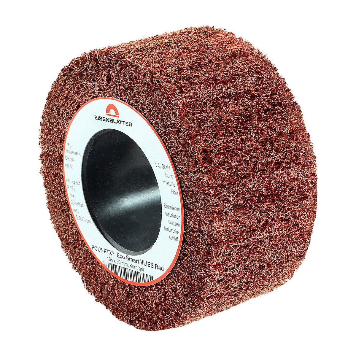 "Eisenblätter 47402 POLY-PTX® Eco Smart Vlies Rad 105 x 50 mm, Korn 80  by Eisenblätter"