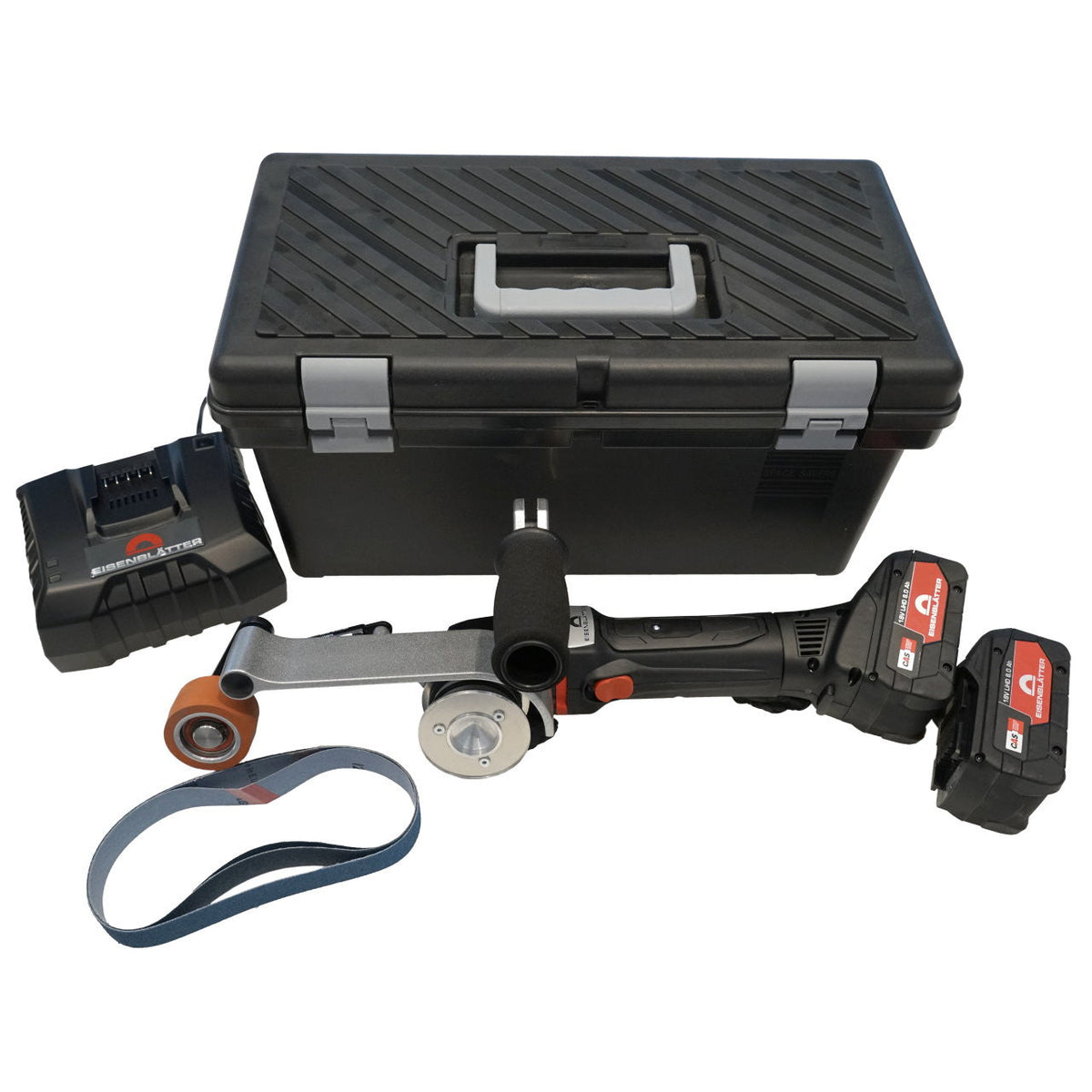 "Eisenblätter 38041 ROHR MAX® AKKU Grundset (EU) Ladegerät 220-240 Volt, im Koffer inkl. 2 Akkus  by Eisenblätter"