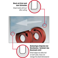 "Eisenblätter 37060 ROLEI BE 5 Mop Rad 165 x 30 mm, Korn 60  by Eisenblätter"