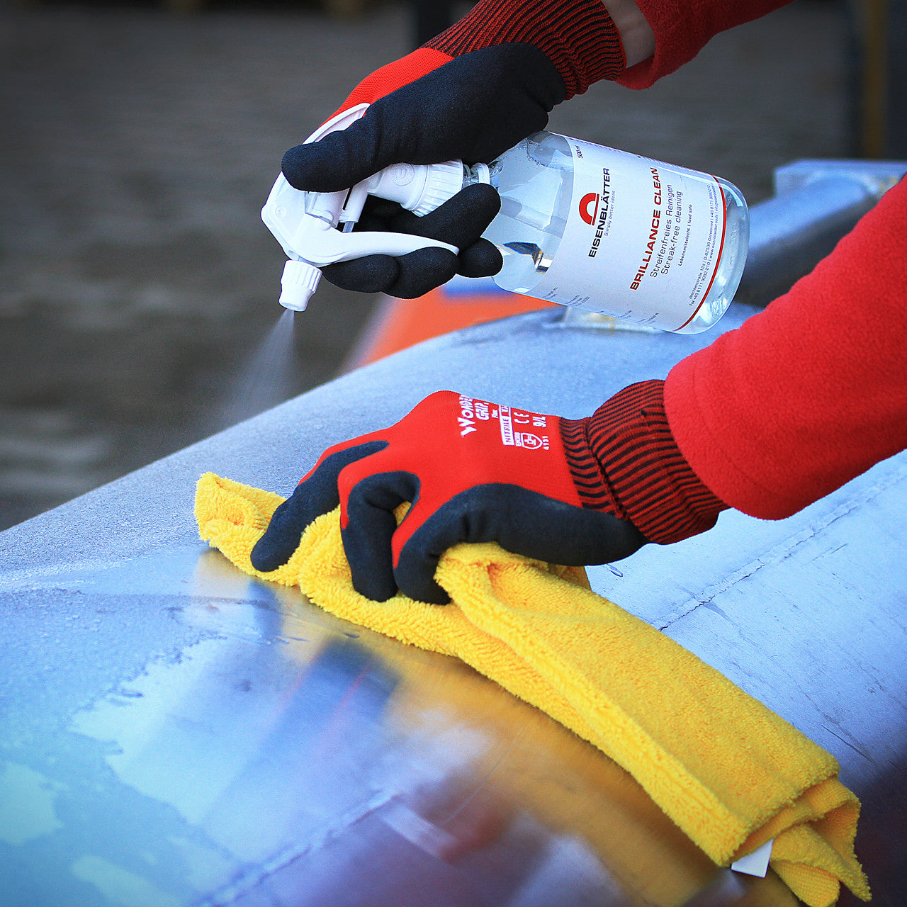 "Eisenblätter 40051 BRILLIANCE CLEAN 5 Liter Kanister inkl. leere Sprühflasche  by Eisenblätter"