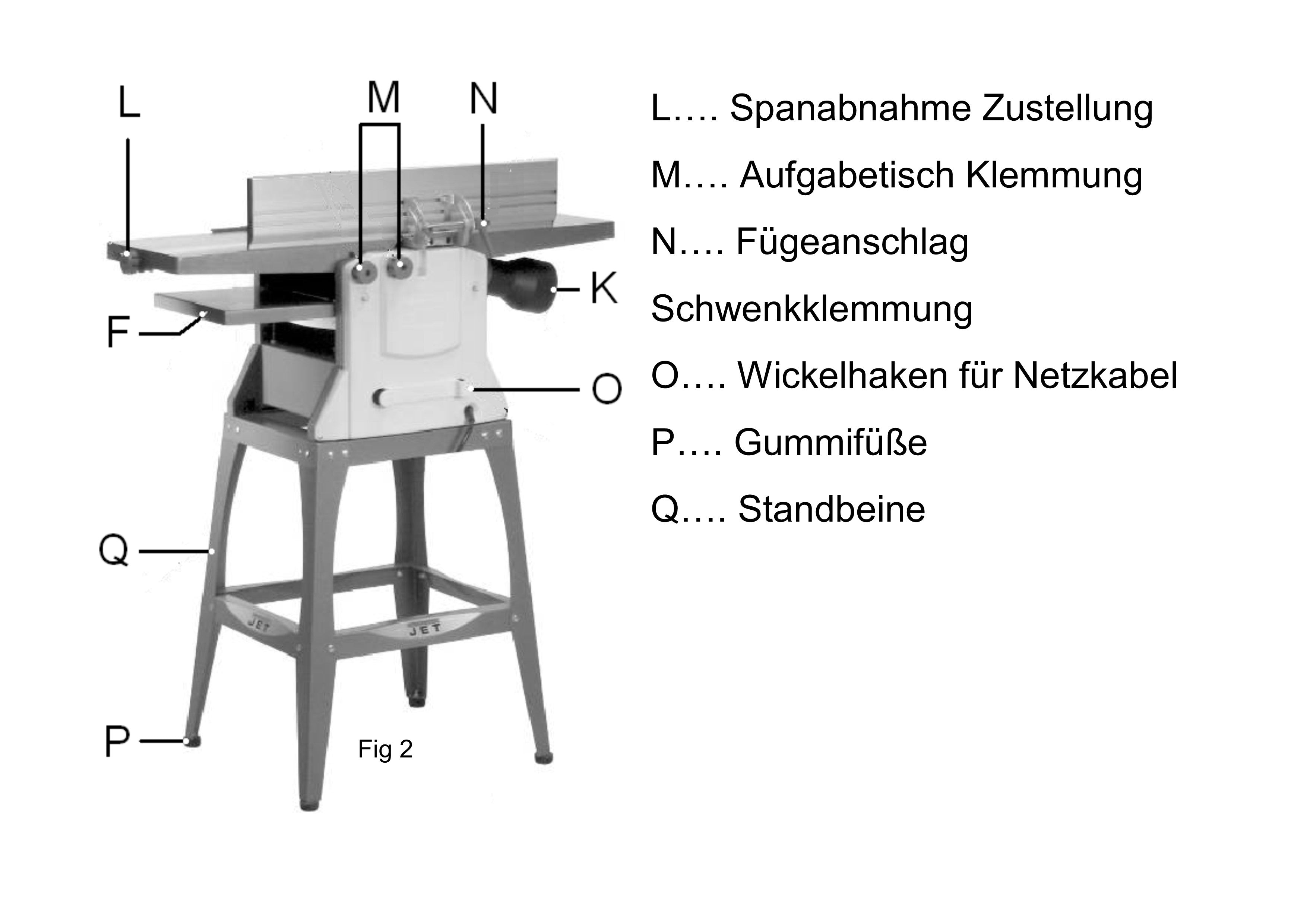 "JET ABRICHT-DICKENHOBELMASCHINE JPT-10B  by JET"