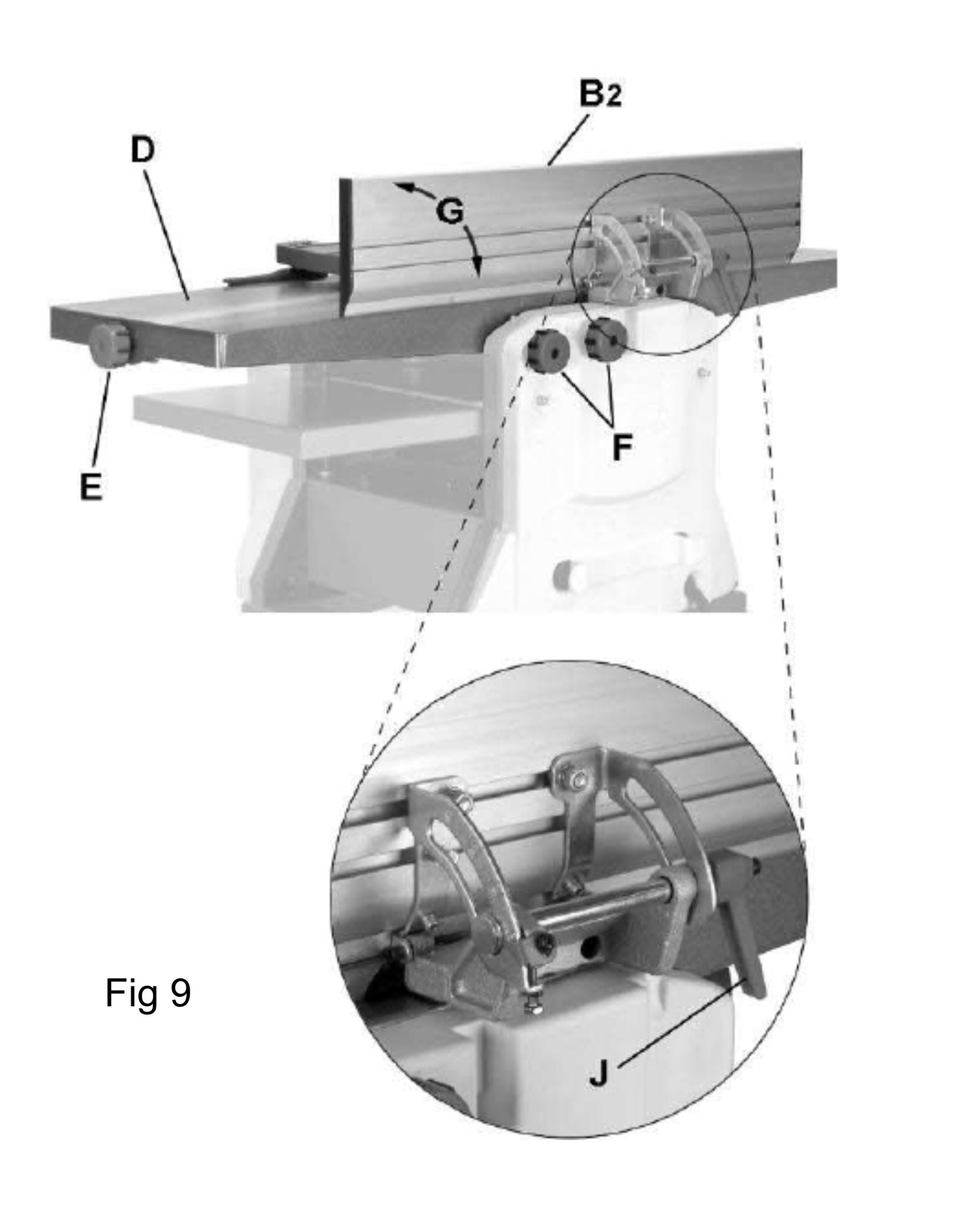 "JET ABRICHT-DICKENHOBELMASCHINE JPT-10B  by JET"
