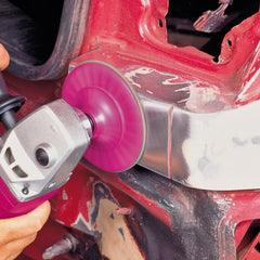 Eisenblätter 80150p FIX KLETT Spezialhaftstützteller 143 mm, M14, Klett, Mittelzentrierung