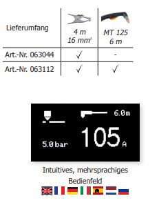 GYS PLASMA NEOCUT 105 - ohne Brenner 063044