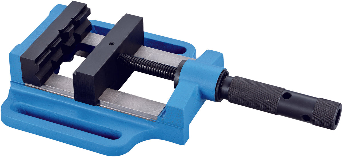 PROMAC Zubehör BOHREN 9082 Maschinenschraubstock Backenbreite 85mm, mit Prismenbacke