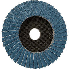 Eisenblätter 91814 TRIMFIX® MUSTANG® 115 x 22,2 mm, Korn 40, Zirkon Fächerscheibe für Edelstahl