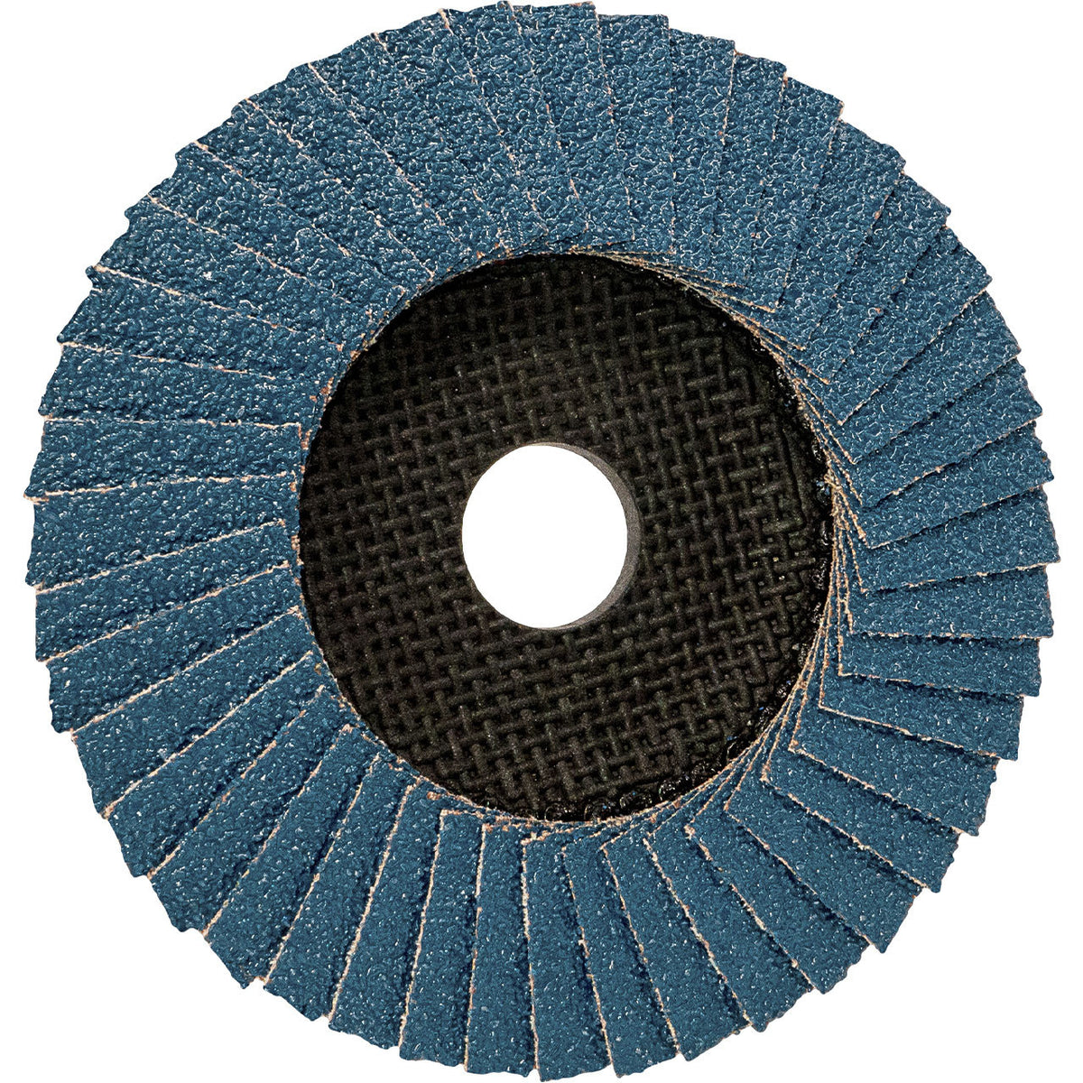 Eisenblätter 91816 TRIMFIX® MUSTANG® 115 x 22,2 mm, Korn 60, Zirkon Fächerscheibe für Edelstahl