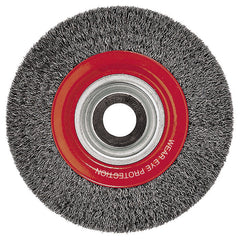 PROMAC Zubehör SCHLEIFEN 9192 Drahtbürste D.150x18xD.32mm, inkl. Adaptersatz+ 1 Paar 20-12mm