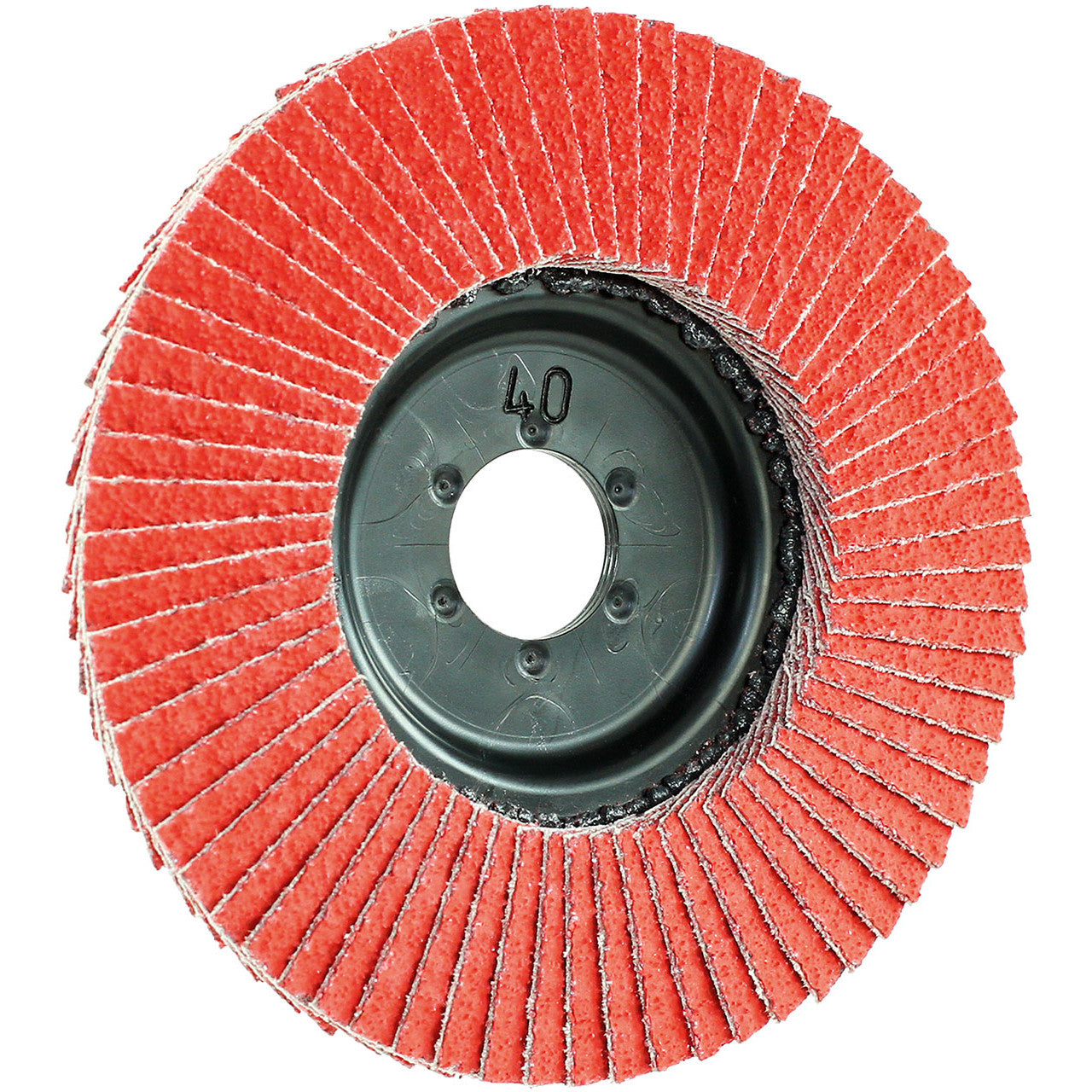 Eisenblätter 96624 MAGNUM® Ceramic 125 x 22,2 mm, Korn 40, Fächerschleifscheibe