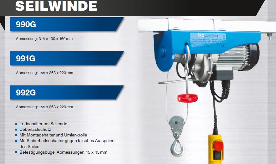 PROMAC SEILWINDE 991G