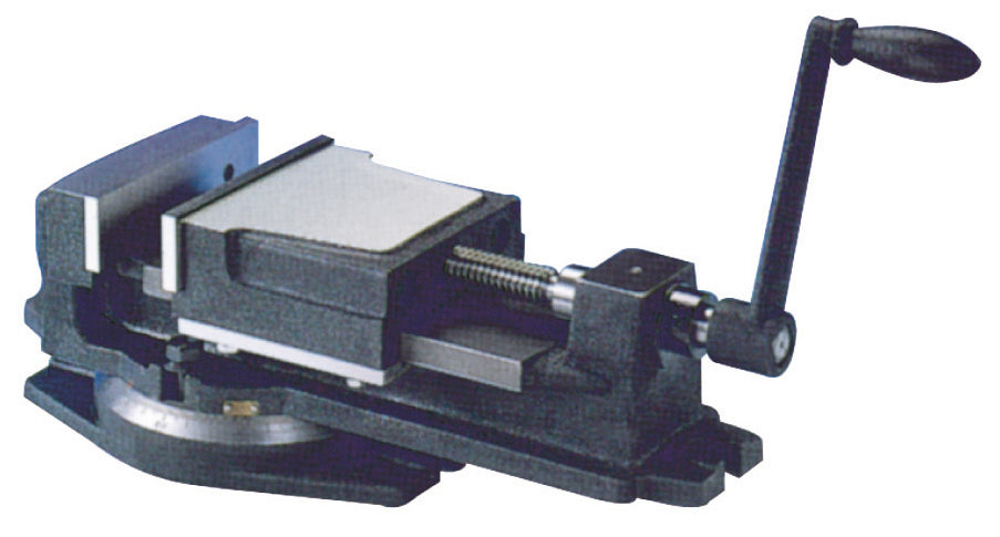 PROMAC Zubehör FRÄSEN 9985 Industrieschraubstock Backenbreite 125mm, drehbar