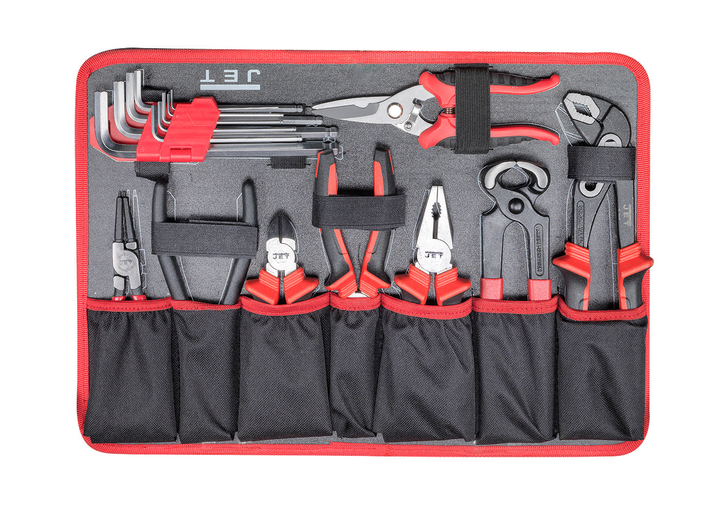 PROMAC JET ABS-Werkzeugkoffer 1/4" und 1/2", 179-teilig A-179-EXE