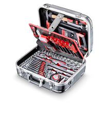 PROMAC JET ABS-Werkzeugkoffer 1/4" und 1/2", 179-teilig A-179-EXE