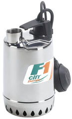 PROMAC Klarwasserpumpe 230 Volt, Fördermenge 13'200 l/h, Chromstahlgehäuse F1-50M