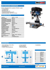 PROMAC BOHR- / FRÄSMASCHINE JMDT-763016