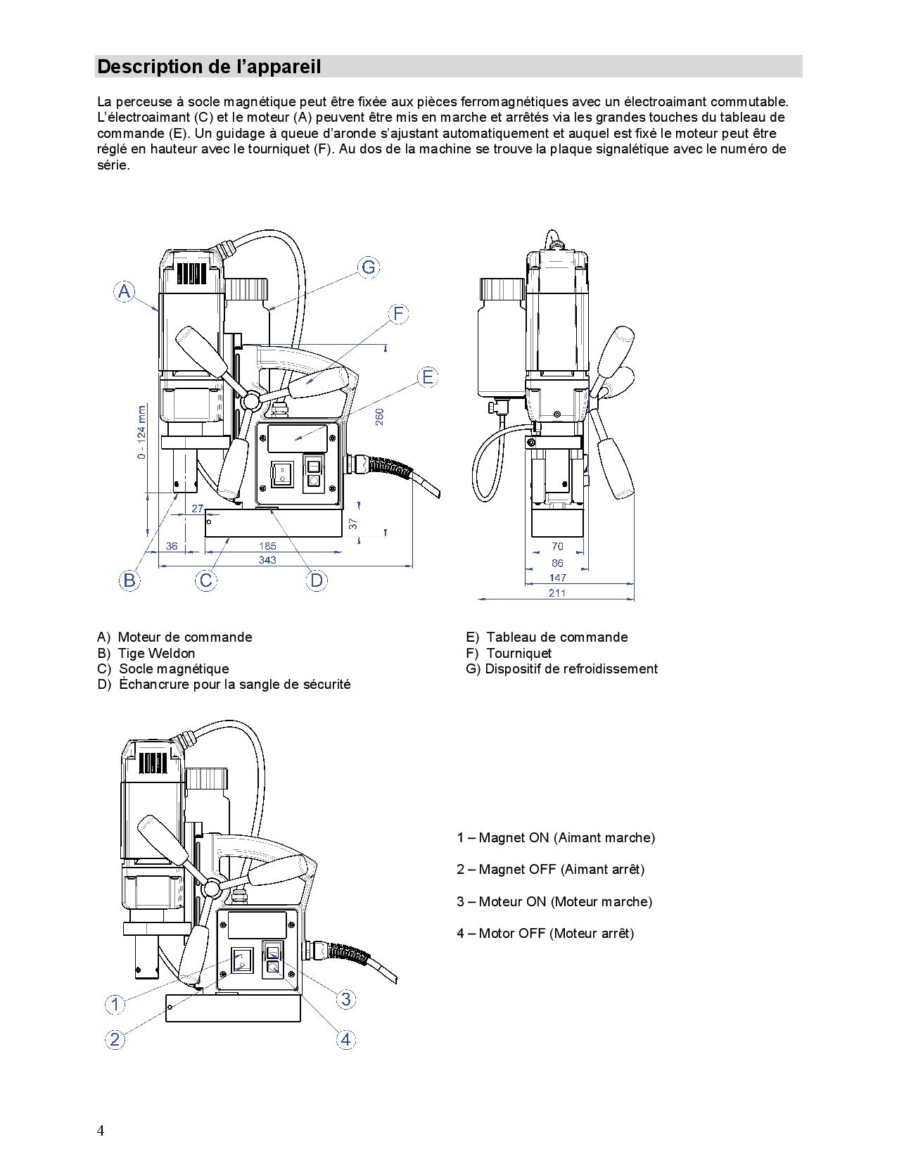 PROMAC MAGNETBOHRMASCHINE MDA-50Q