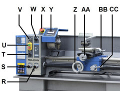 PROMAC METALLDREHBANK PBD-2555V