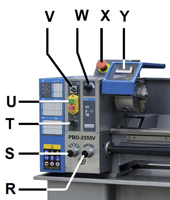 PROMAC METALLDREHBANK PBD-2555V