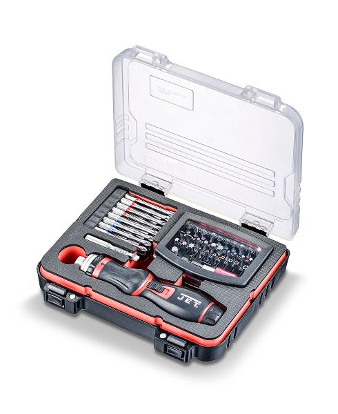 PROMAC JET-TOOLS Ratschen-Schraubendreher mit Bit-Satz, 65-tlg. B-65  by PROMAC