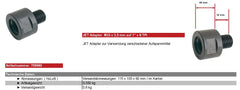 JET Zubehör Drechseln 709960 Adapter M33 × 3.5 mm / 1" × 8TPI