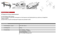 JET Zubehör Drechseln JWL-1440 / 1640 / 1840 / 2035 / 2442 719601 Aufspannvorrichtung f. Musterwerkstück