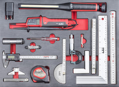 PROMAC Werkstattwagen, 1/4" + 3/8" + 1/2", 412-tlg. TT-412
